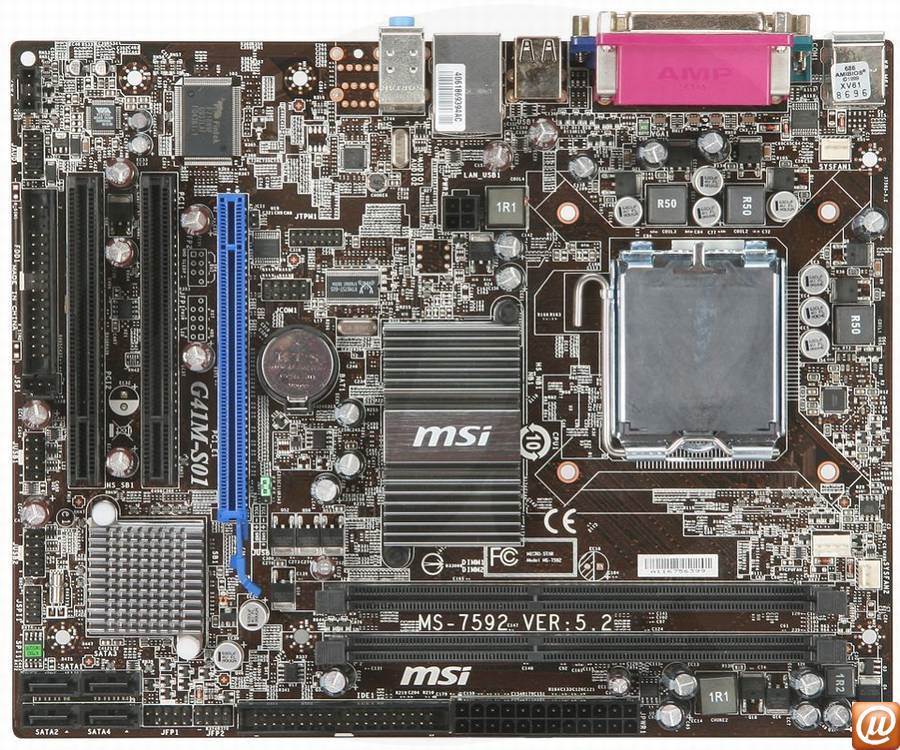 G41M-S01-BV - Placa-Me MSI G41M-S01 Core 2 Quad/Core 2 Duo/Pentium